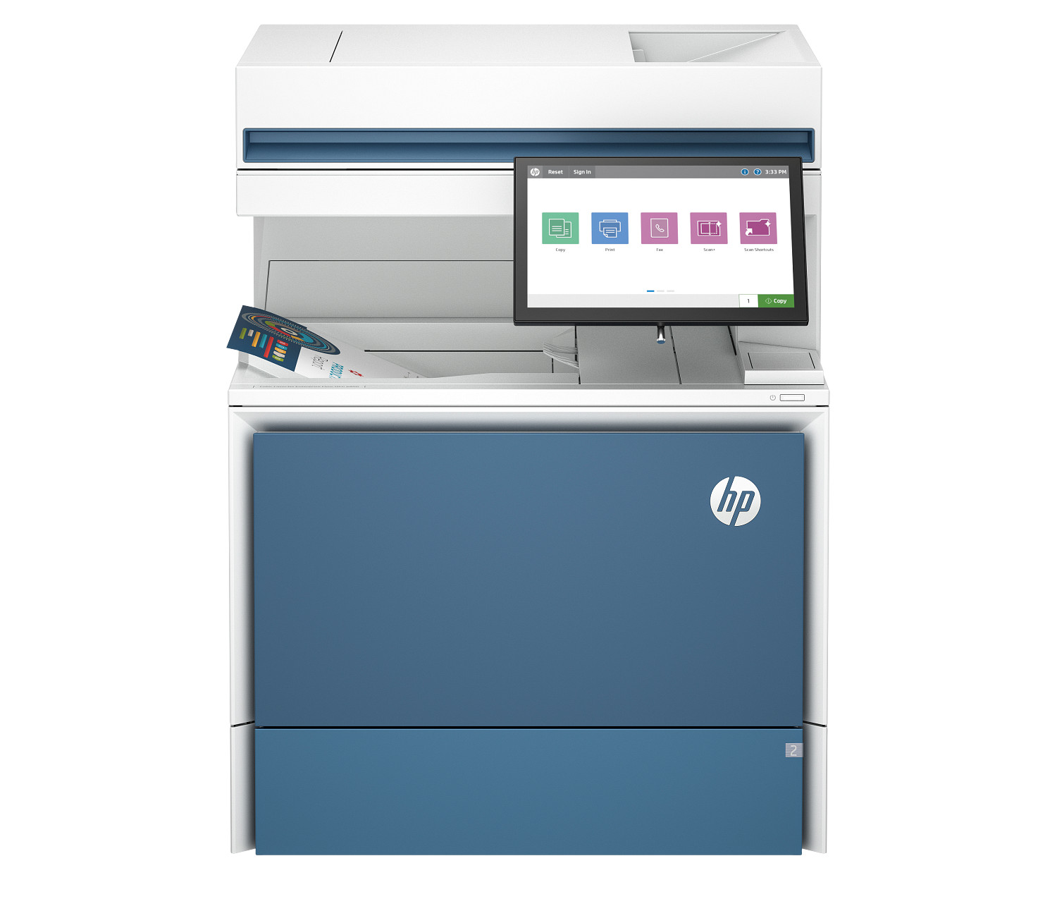 HP 6800zf Enterprise Color Laser MFP