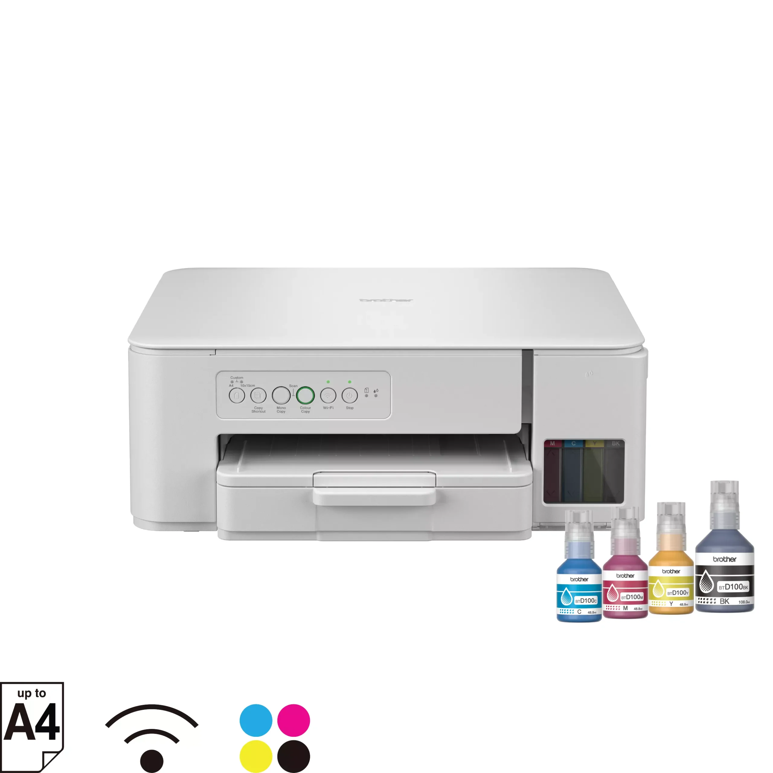 Brother DCP-T436W Ink Tank Printer