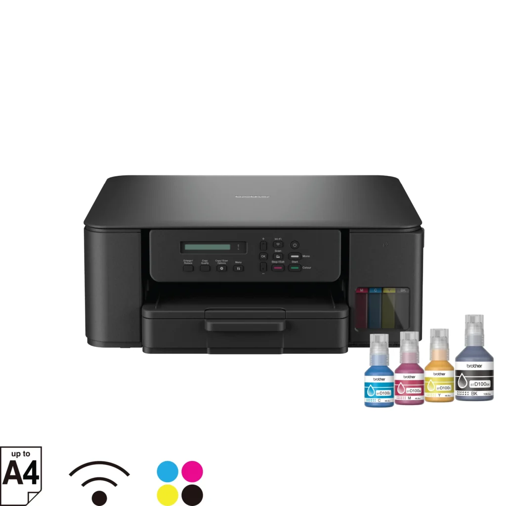 Brother DCP-T530DW WiFi Auto Duplex Ink Tank Printer